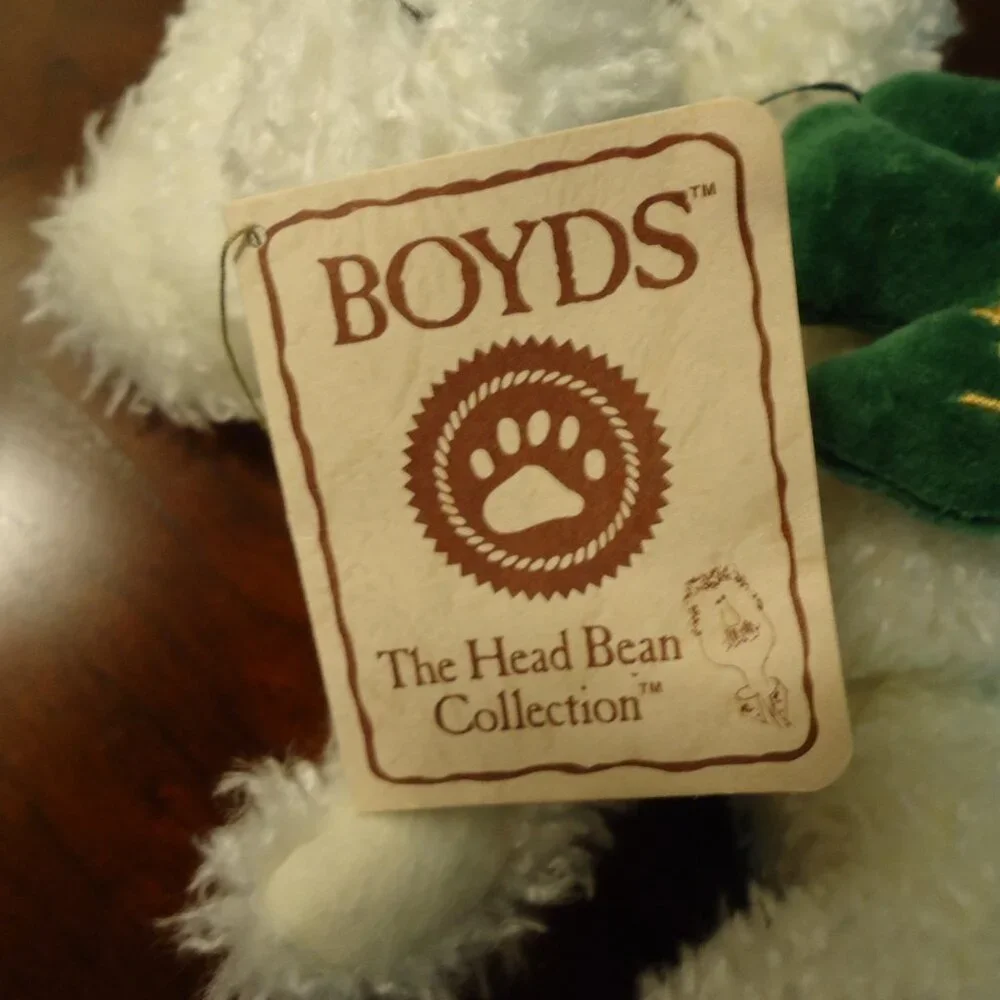 Longaberger Lots of Luck Basket w/ Boyds Bears LIAM Bear